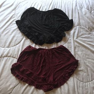 Set of vodi shorts from Brandy Melville